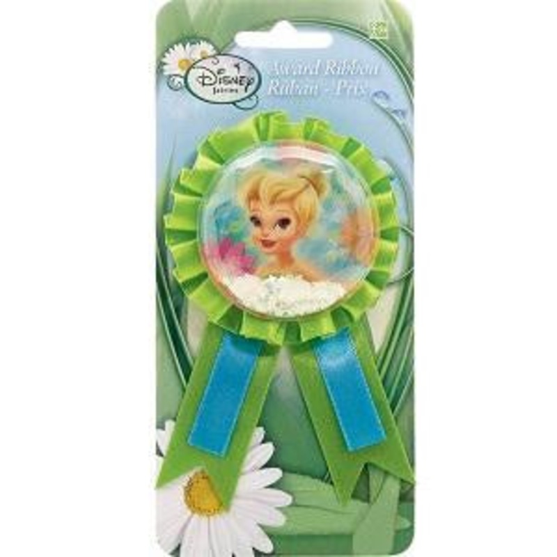 Tinker Bell Confetti Pouch Award Ribbon