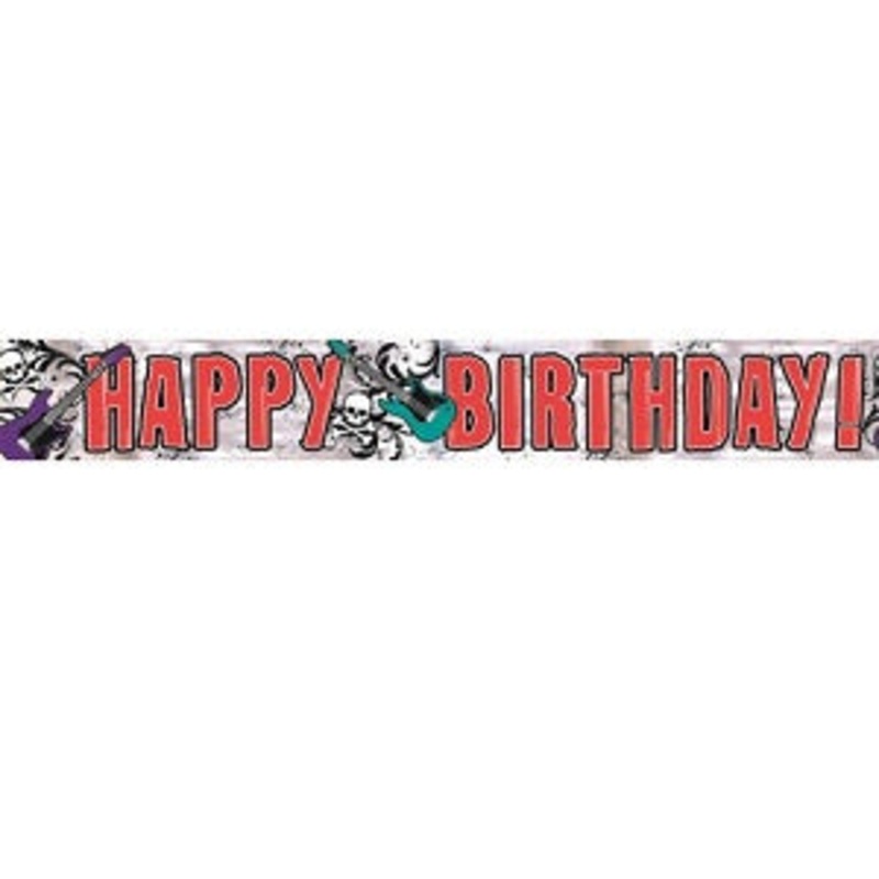 12 Foot Banner Rock Star