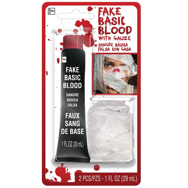 Adult Blood With Gauze 1OZ