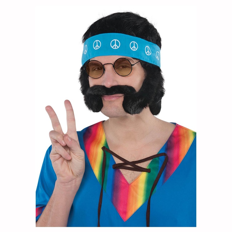 Adult Hippie Costume Kit