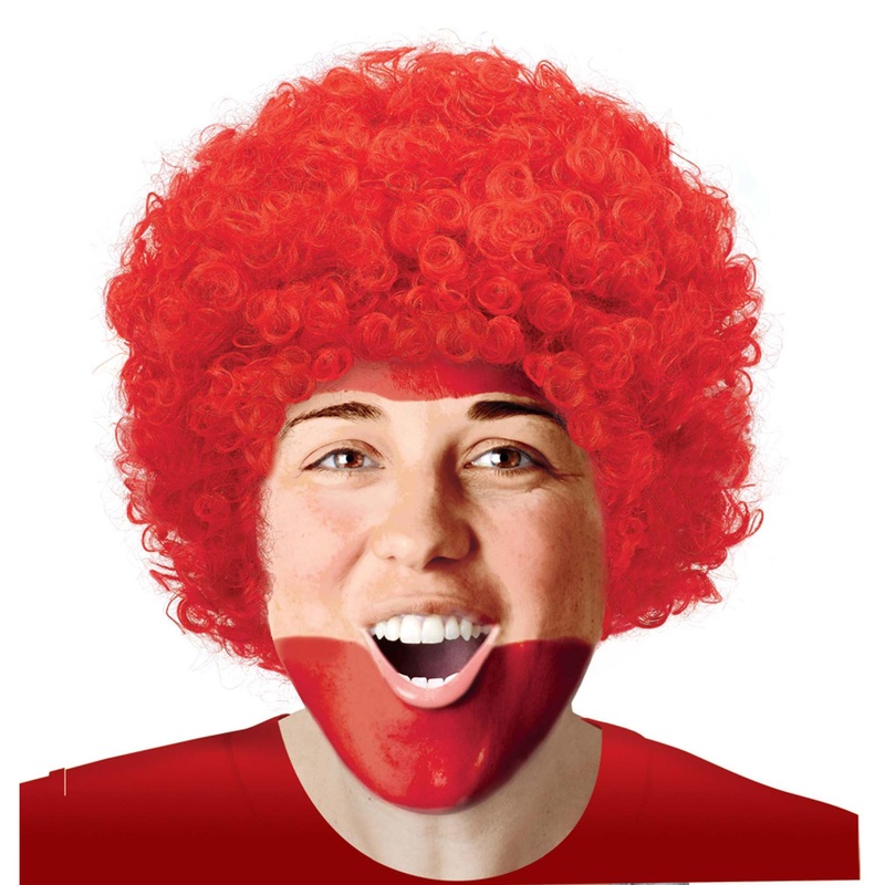 Adult Red Curly Wig