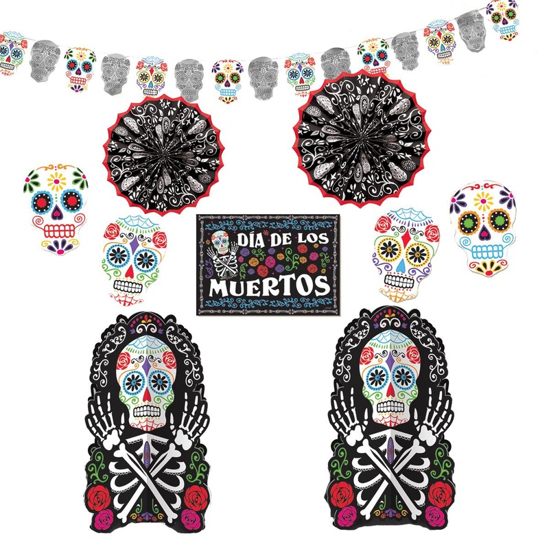 Day Of The Dead Room Decorating Kit