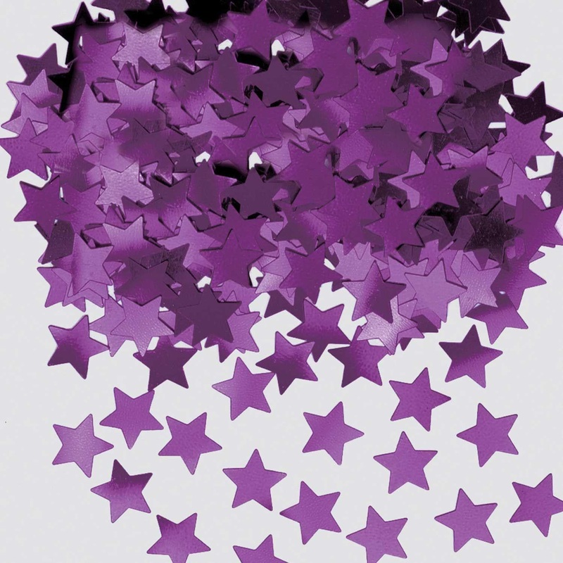 Purple Stardust Metallic Confetti 14g