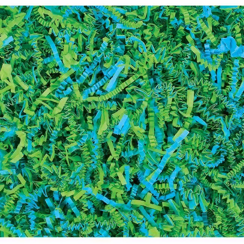 Easter Blue & Green Shred Decoration 2oz