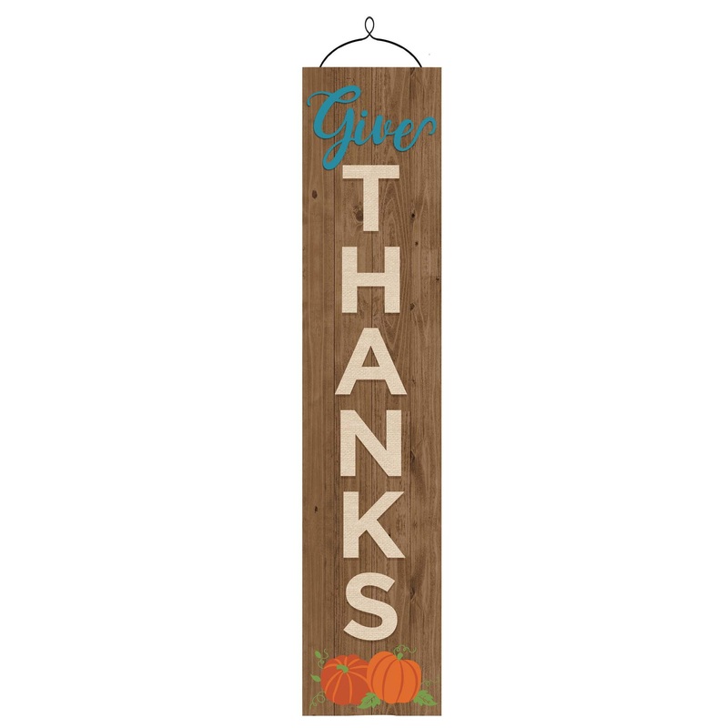 Give Thanks Sign Decoration