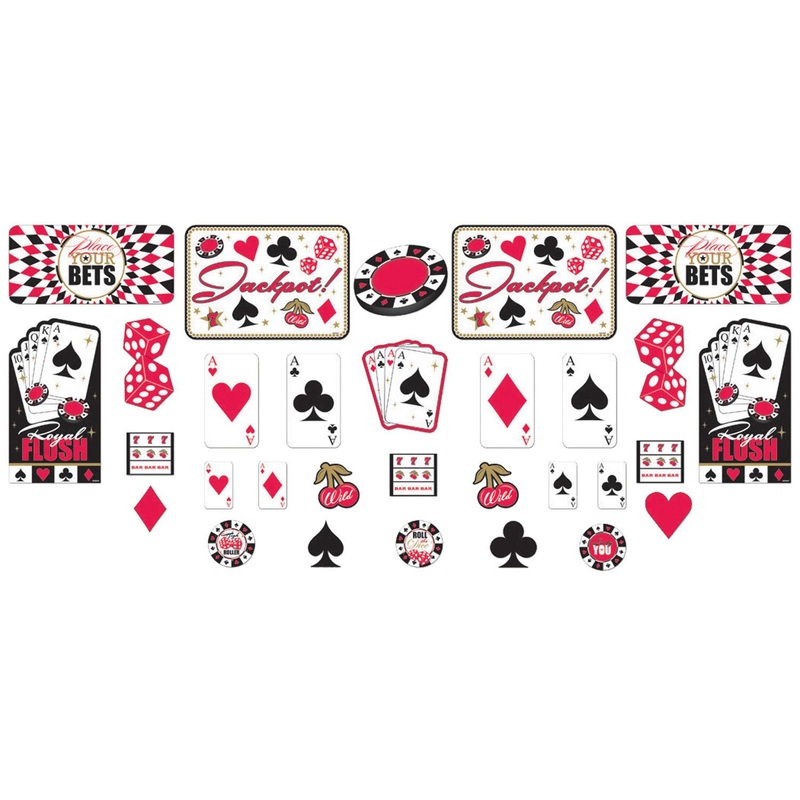 Place Your Bets Cutouts Mega Value Pack 30pcs