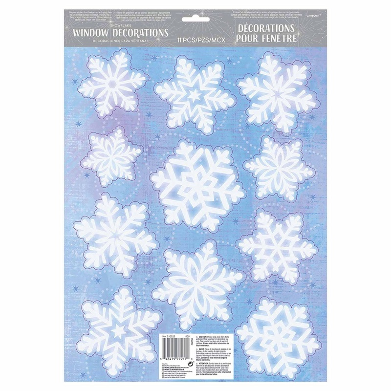 Snowflakes Vinyl Window Decoration