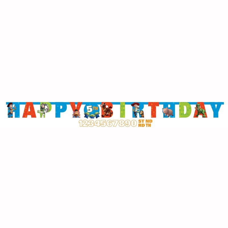 Toy Story Add An Age Letter Banner