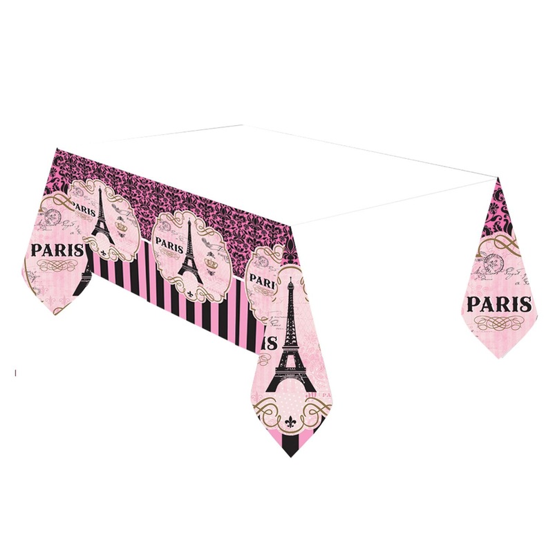 A Day In Paris Plastic Tablecover