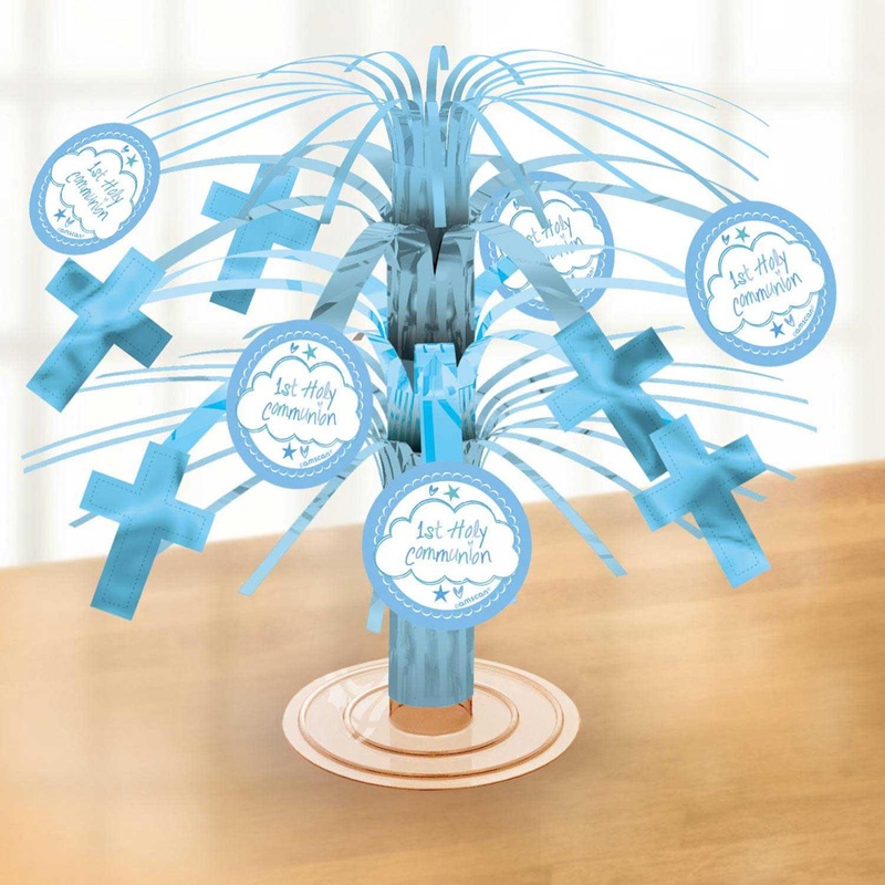 Communion Church Blue Mini Cascade Centerpiece