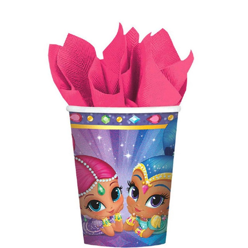 Shimmer and Shine Paper Cup 9oz 8pcs