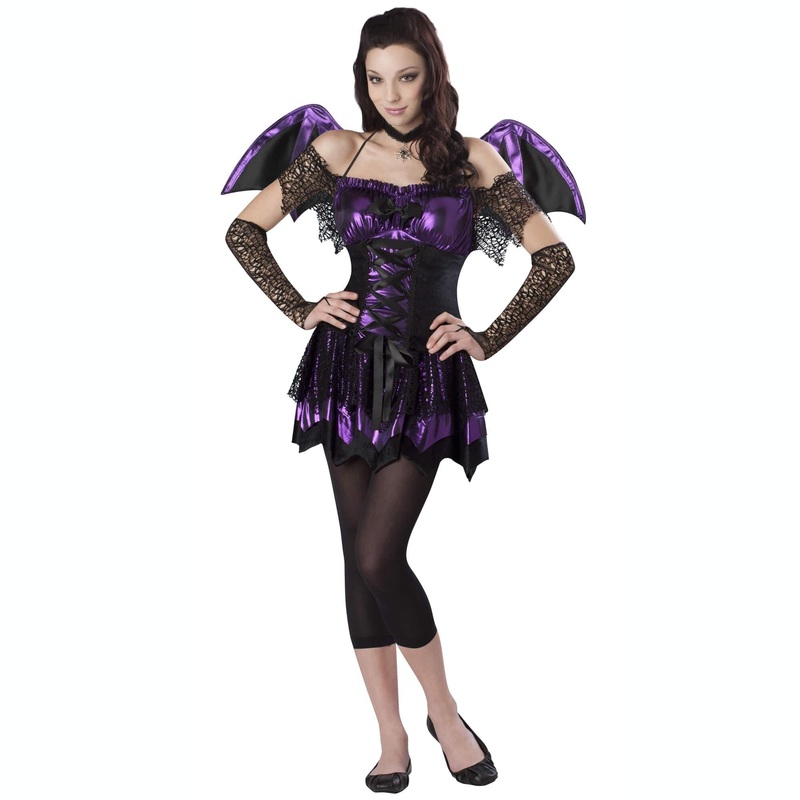 Teen Battitude Halloween Costume
