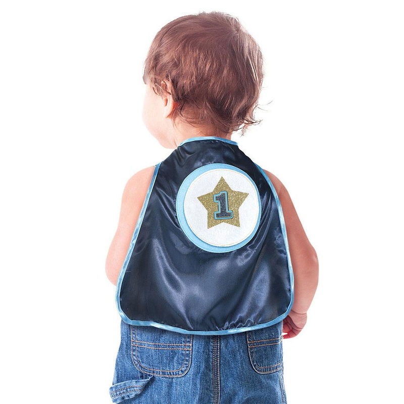 Young Birthday Boy Fabric Cape