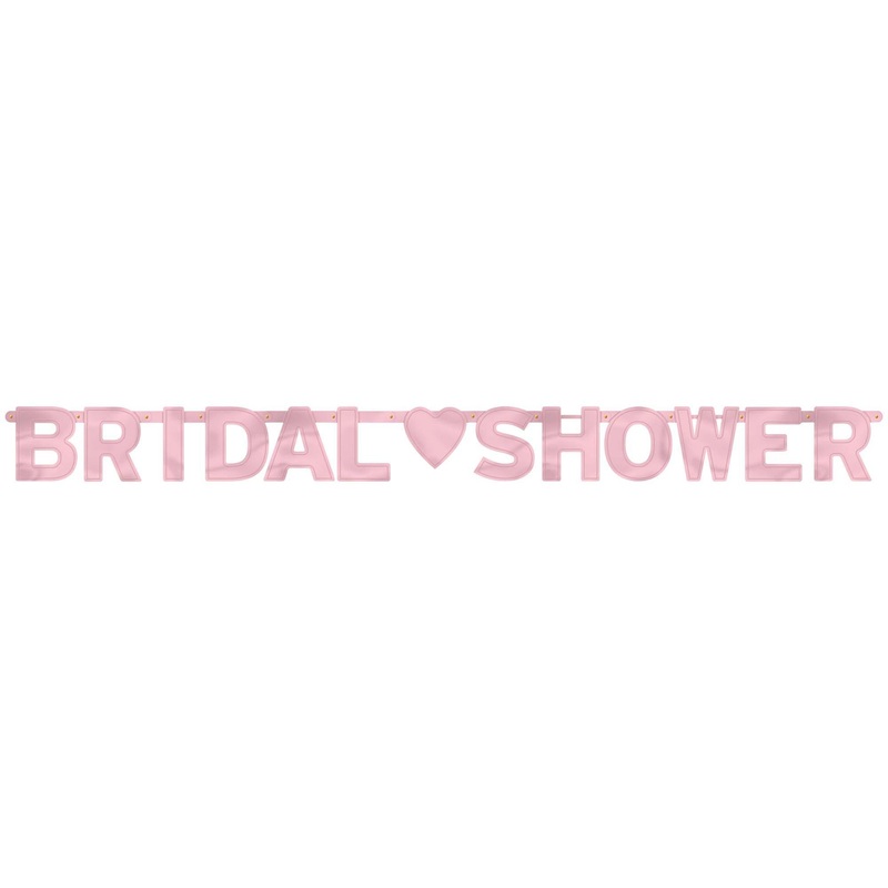 Bridal Shower Letter Banner 6ft x 6.25in