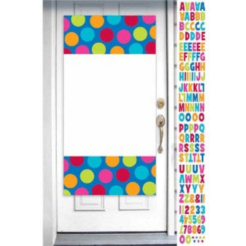 Cabana Dot Personalize It! Door Decoration 65in