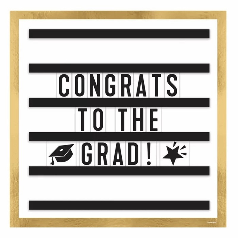 Grad Cardboard Message Board