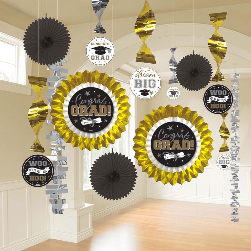 Grad Decorating Kit Paper & Foil