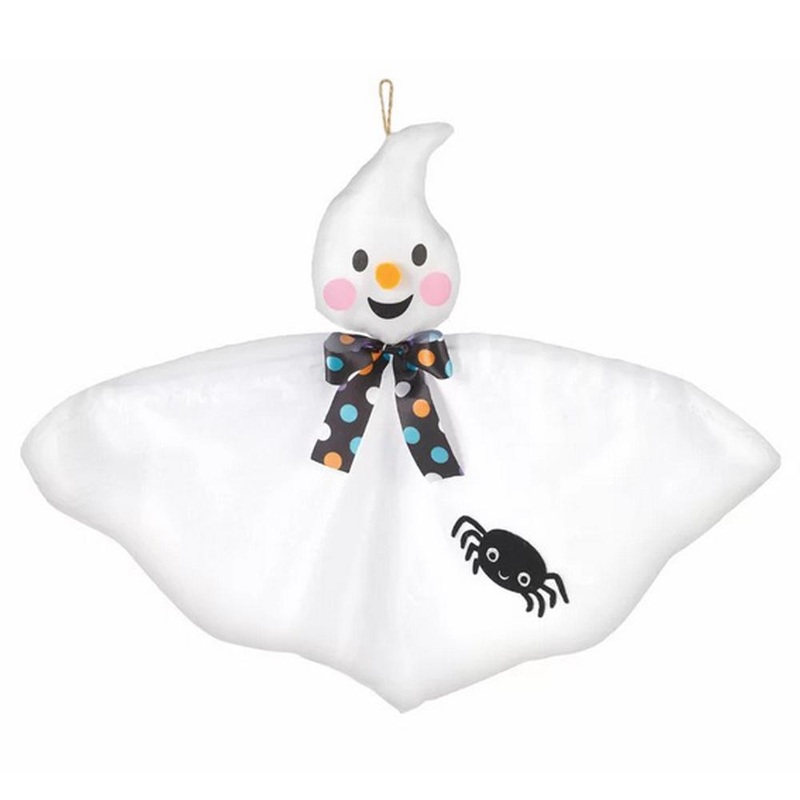 Hanging Fabric Ghost 12in