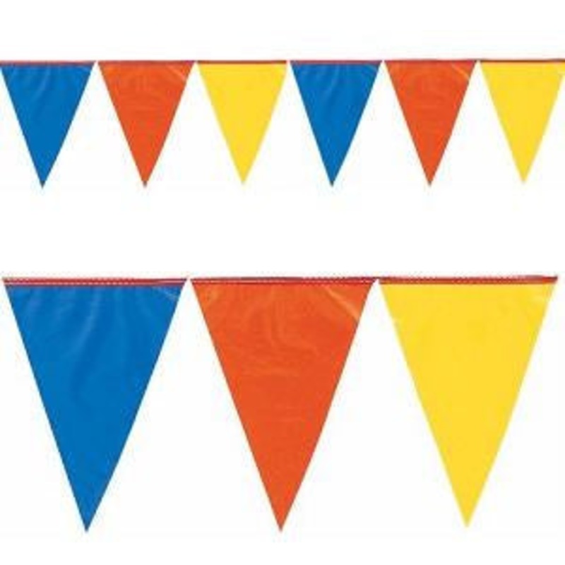 Multi-colored Outdoor Pennant Banner