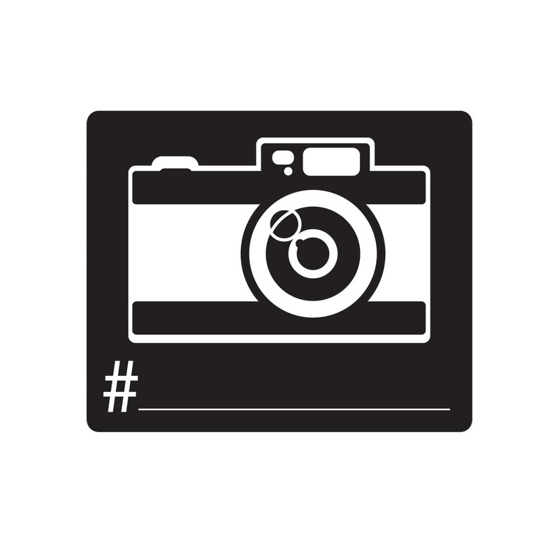 Photo Booth Camera Paper Cutout
