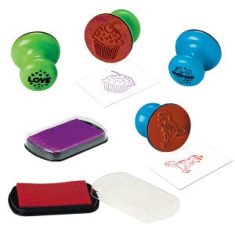Plaster Stamper and  Ink Pad Bulk Favor