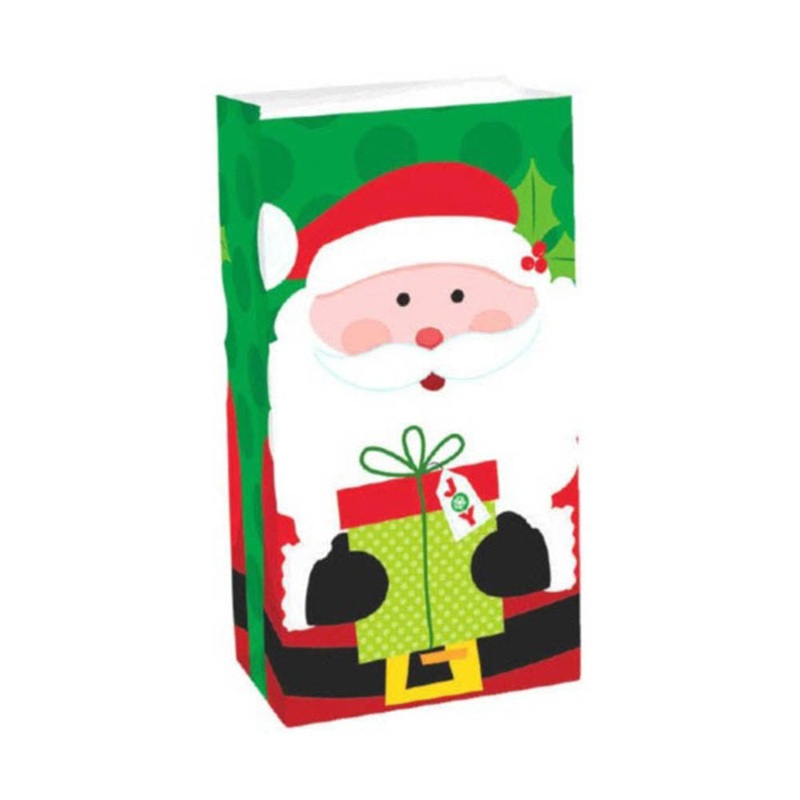 Santa Paper Treat Sack