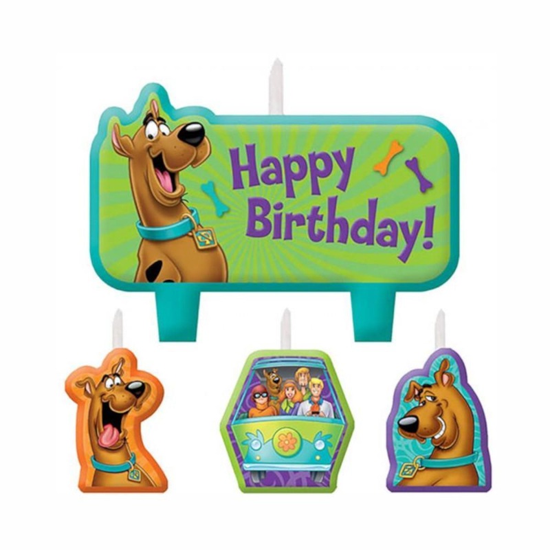 Scooby-Doo Birthday Candle Set