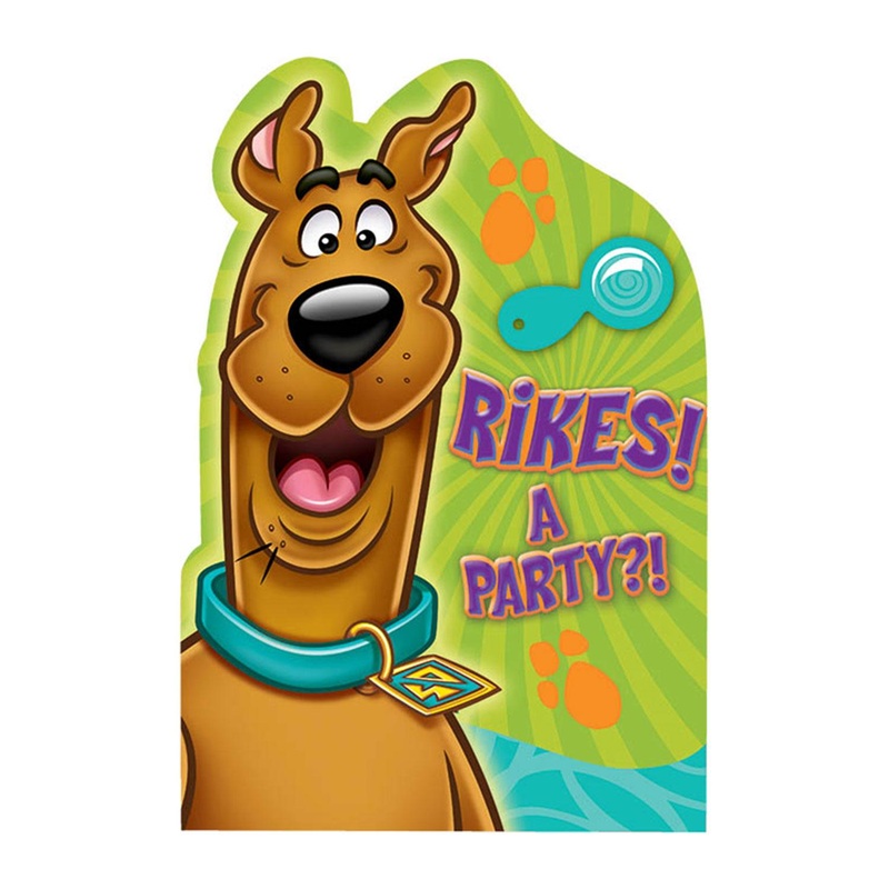 Scooby-Doo Where Are You Invitation Cards
