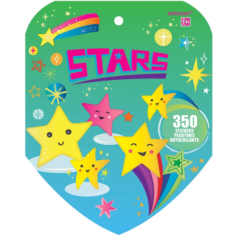 Stars Book Sticker