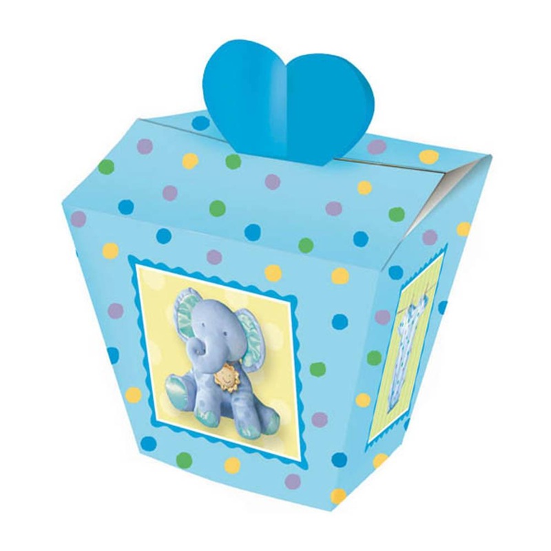 Teeny Tiny Boy Favor Boxes 24pcs