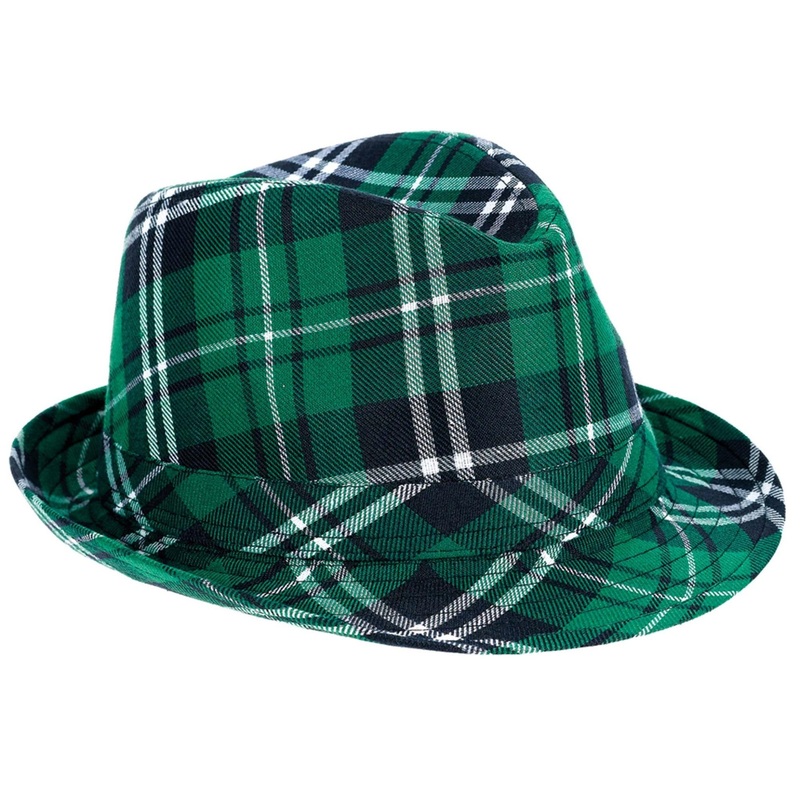 St.Patrick's Day Fabric Fedora