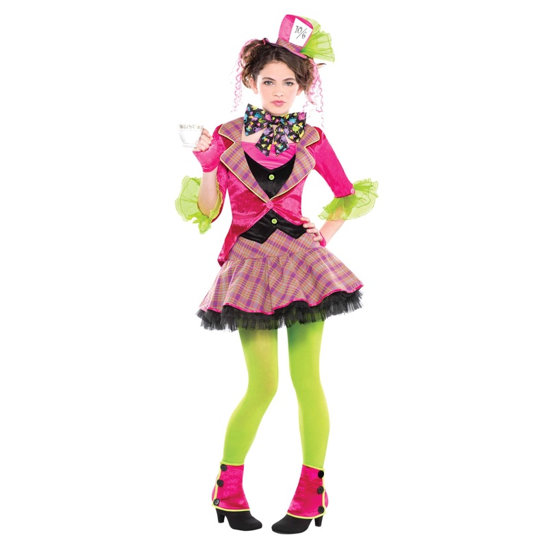 Teen Mad Hatter Alice in Wonderland Costume