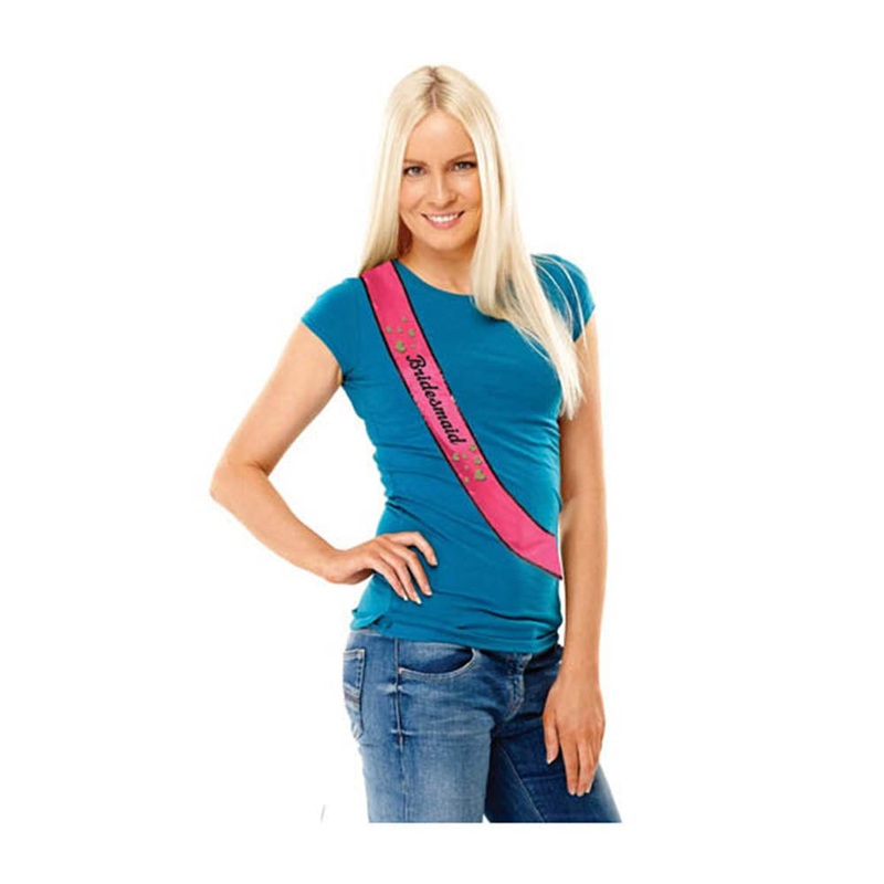 Bachelorette Bridesmaid Sequin Sash Hen Night