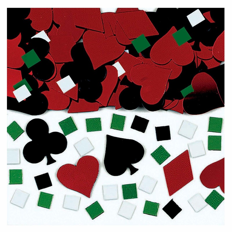 Casino Metallic Confetti 0.5oz