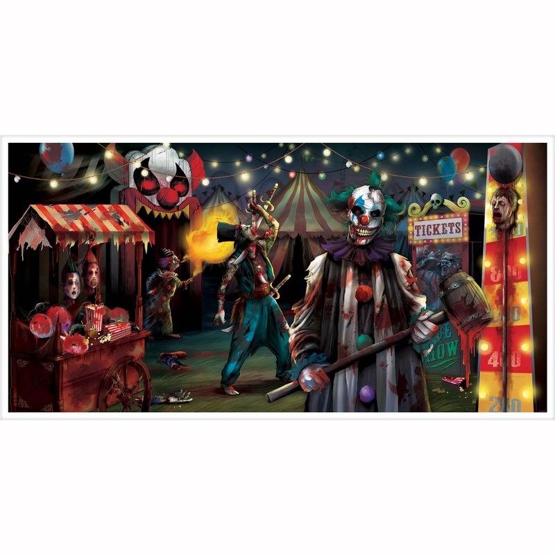 Creepy Carnival Horizontal Banner