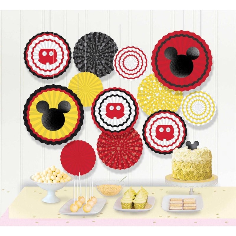 Disney Mickey Mouse Forever Paper Fan Decorating Kit