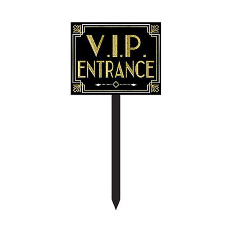 Glitz & Glam VIP Entrance Yard Stake