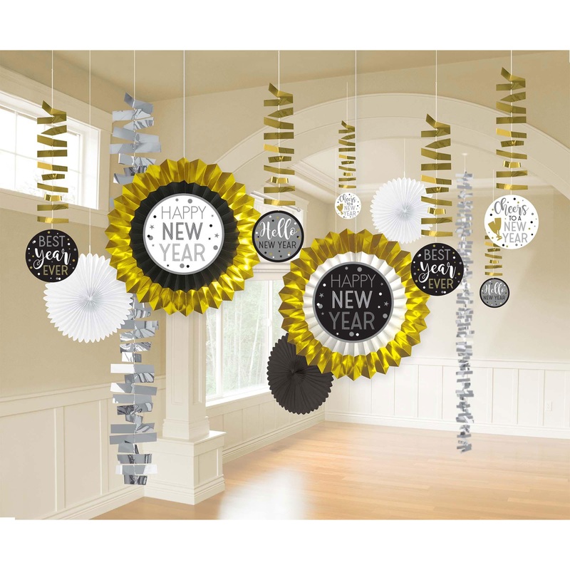 New Year Decorating Kit Paper & Foil