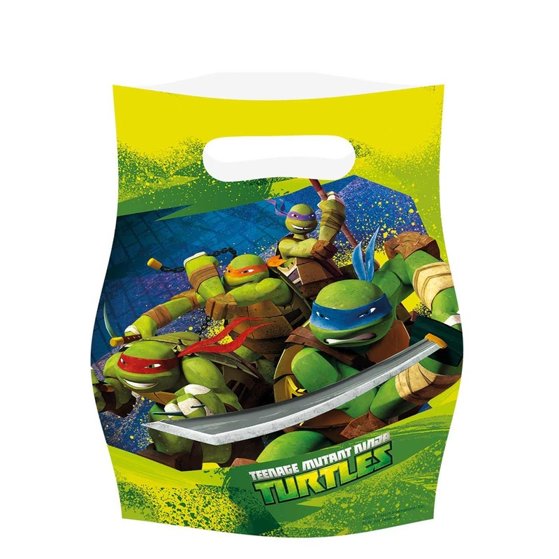 Teenage Mutant Ninja Turtles Party Bags 6pcs