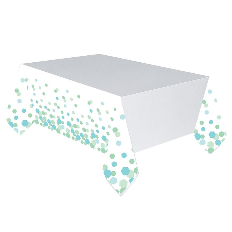 Shimmering Party Plastic Tablecover