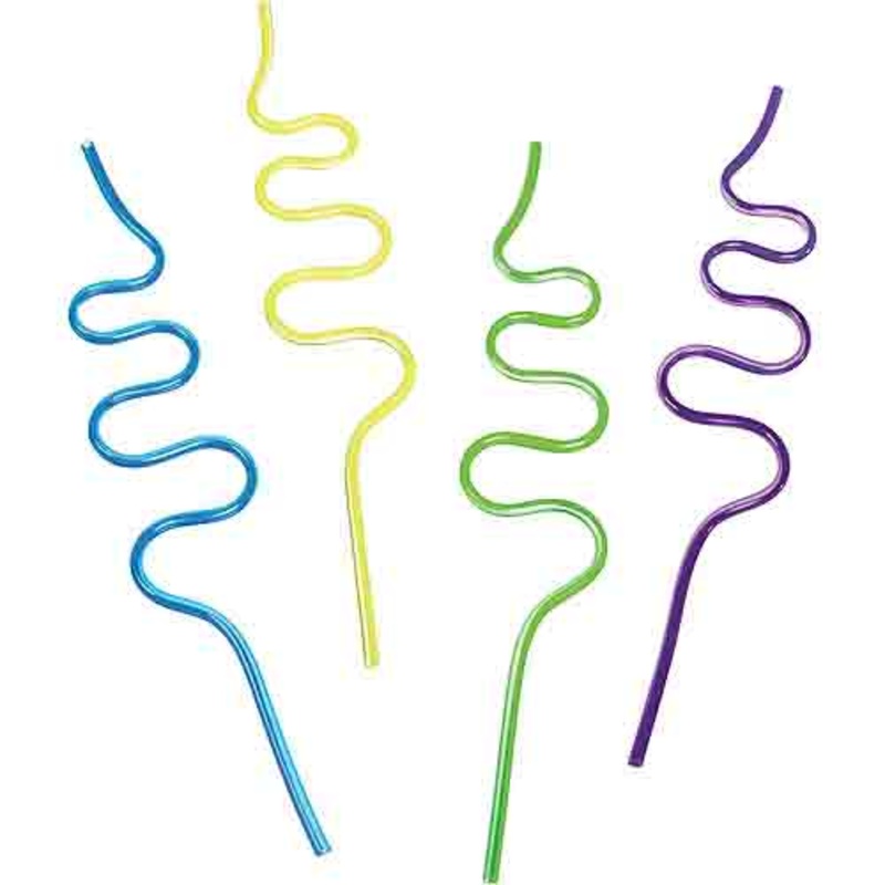 Silly Straw Hi-Count Favors