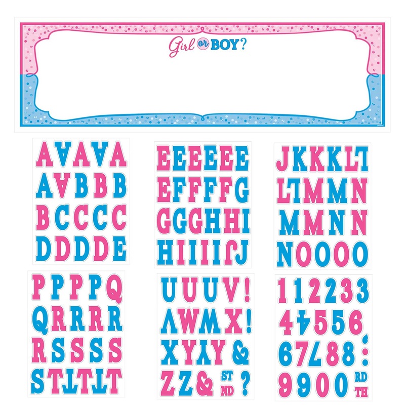 Girl Or Boy? Personalized Giant Sign Banner