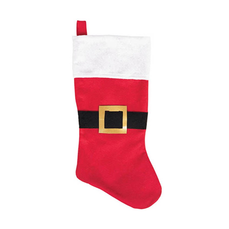 Santa Christmas Stocking 18in
