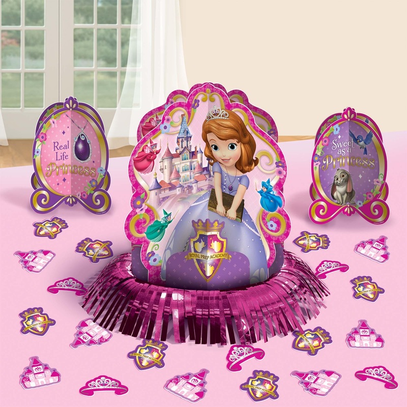 Sofia The First Table Decoration