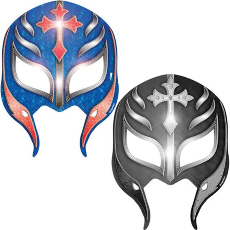 World Wrestling Entertainment Paper Masks 8pcs