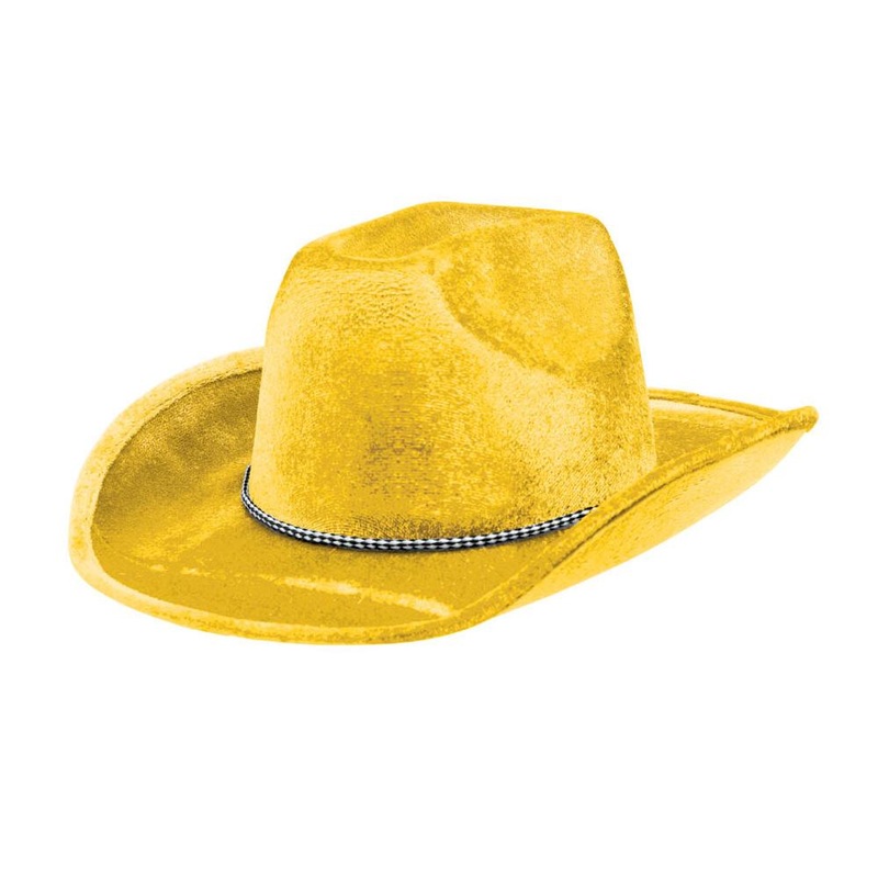 Yellow Cowboy Hat 5 x 13in