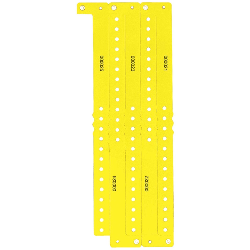 Yellow Wristband 250pcs