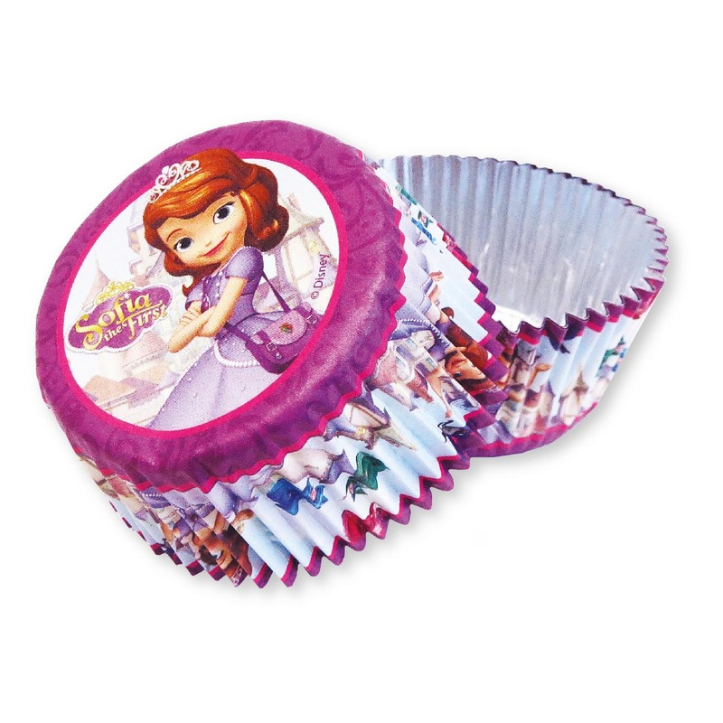 Sofia The First Foil Cake Cases 24pcs