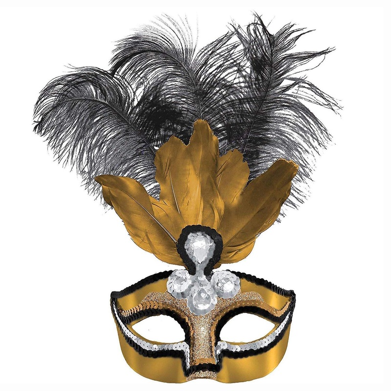 Adult Temptation Feather Mask