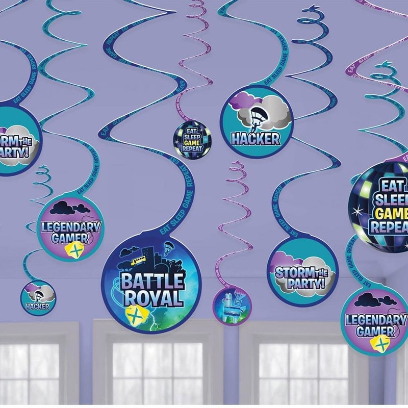 Battle Royal Swirl Decoration 12pcs
